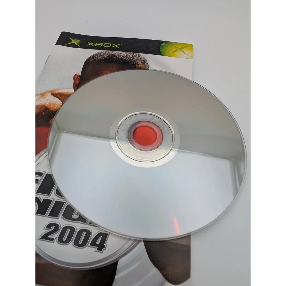 Fight Night 2004 (Microsoft Xbox, 2004) Original OG Xbox Complete Near Mint